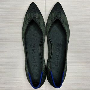 ROTHY’S Racer Green Check Point Size 9